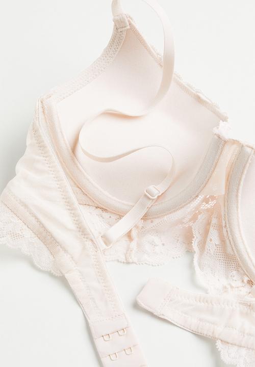 H&M - Push-up bralette - cream