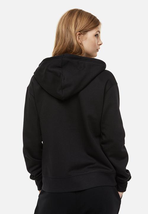 H&M - Zip-through hoodie - black