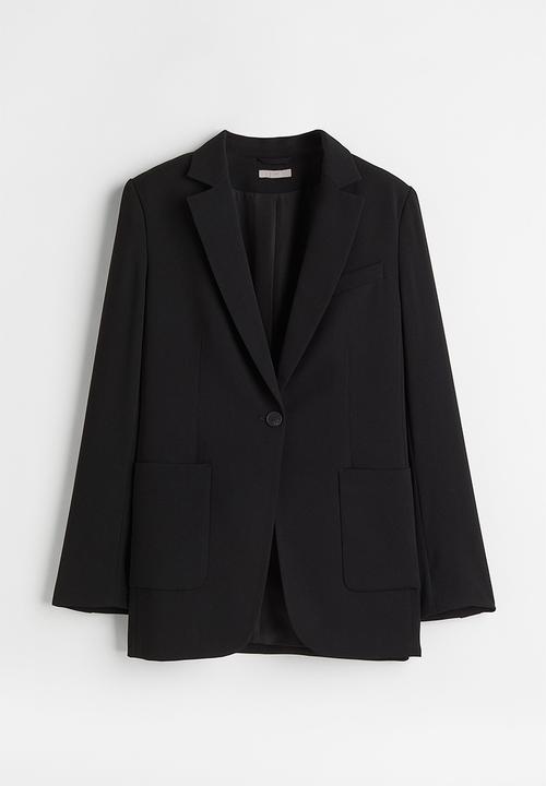 H&M - Single-breasted jacket - black