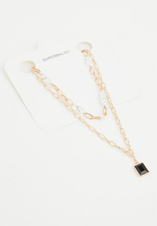 Superbalist - Heart padlock necklace - gold