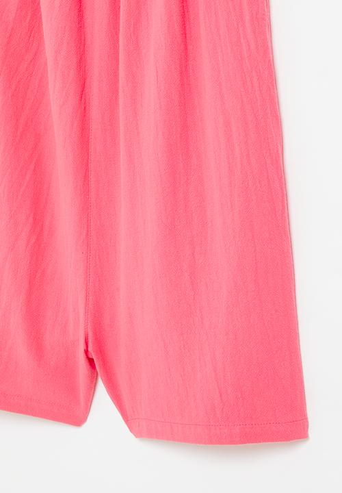 Superbalist - Summer strappy playsuit - pink