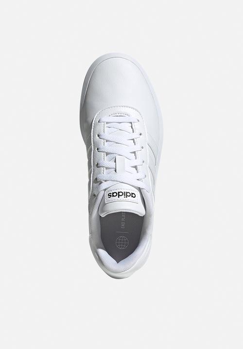 adidas Originals - Court platform - ftwr white/ftwr white/core black