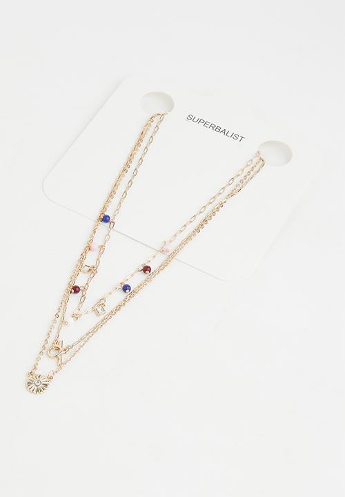 Superbalist - Abbey layered necklace - gold