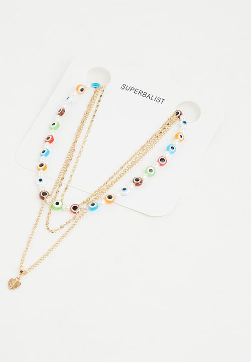 Superbalist - Mimi layered beaded necklace - multi