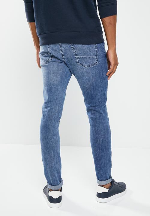 Brave Soul - Mjn-donte super skinny - mid blue