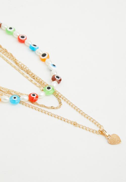 Superbalist - Mimi layered beaded necklace - multi