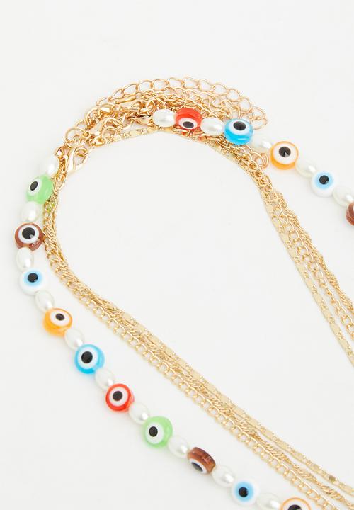 Superbalist - Mimi layered beaded necklace - multi