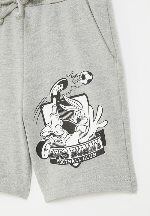 Superbalist - Looney Tunes sweat shorts - grey