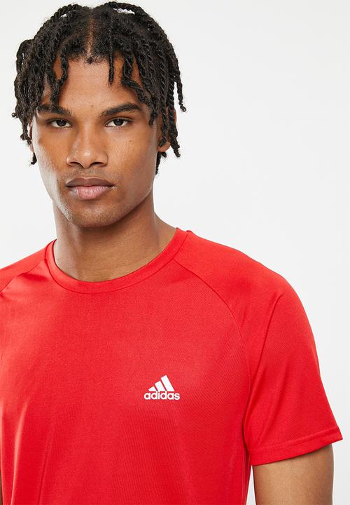 adidas Performance - M pl t  2 - scarlet/white