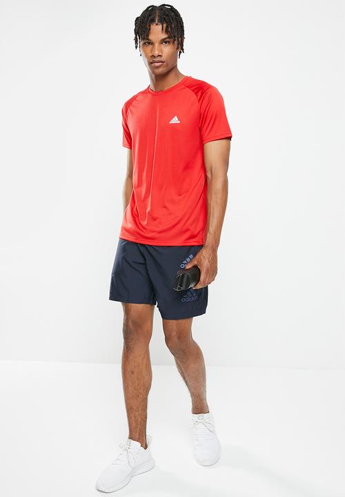 adidas Performance - M pl t  2 - scarlet/white