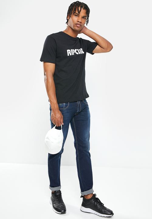 Rip Curl - Mammas split tee - black