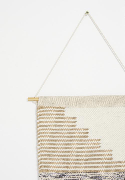 Sixth Floor - Komodo woven wall hanging - multi