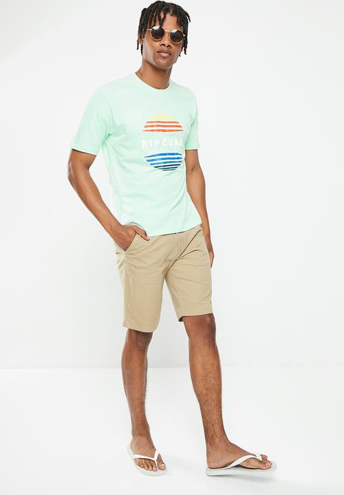 Rip Curl - Surf revival circle tee - mint
