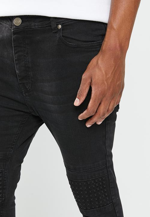 Brave Soul - Mjn-jovi distressed slim - black