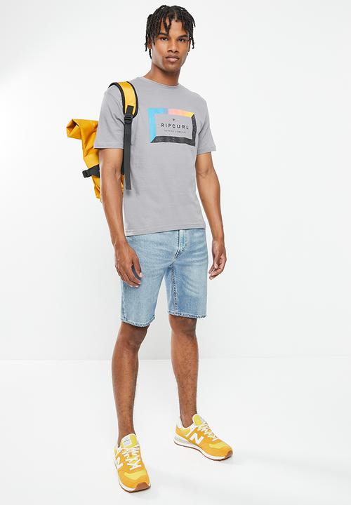 Rip Curl - Grad world tee - mid grey