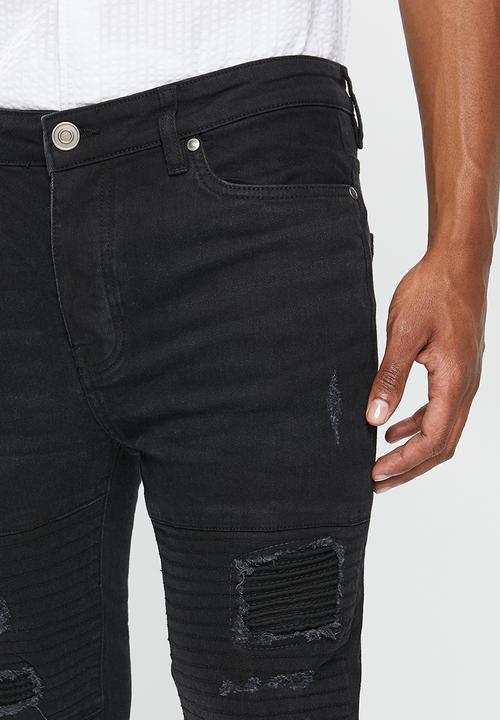 Brave Soul - Mjn-prince biker cut panel - black
