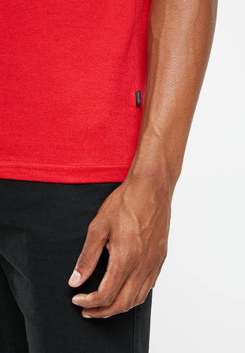 Rip Curl - Surf revival circle tee - red
