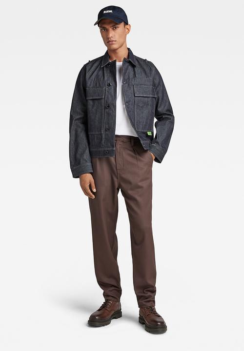 G-STAR - Utility flap pocket jacket - raw denim