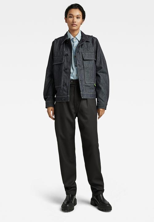G-STAR - Utility flap pocket jacket - raw denim