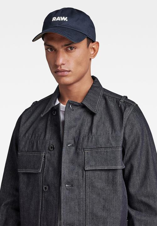 G-STAR - Utility flap pocket jacket - raw denim
