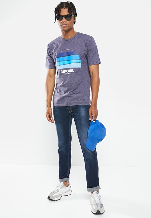 Rip Curl - Surf revival hey mumma tee - navy melange