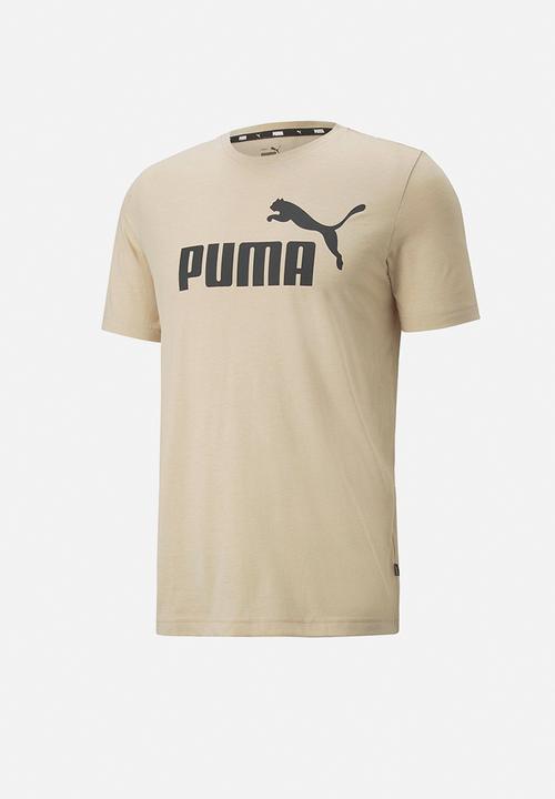 PUMA - Ess heather tee - light sand