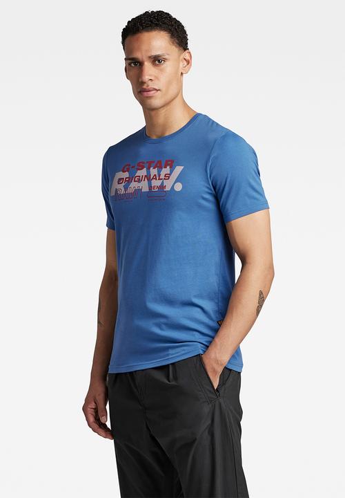 G-STAR - Raw originals slim r t - retro blue
