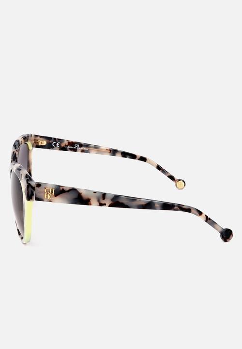 CAROLINA HERRERA - Carolina herrera cah sunglasses - havana white & black