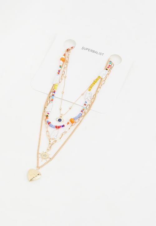 Superbalist - Allie layered necklace - multi