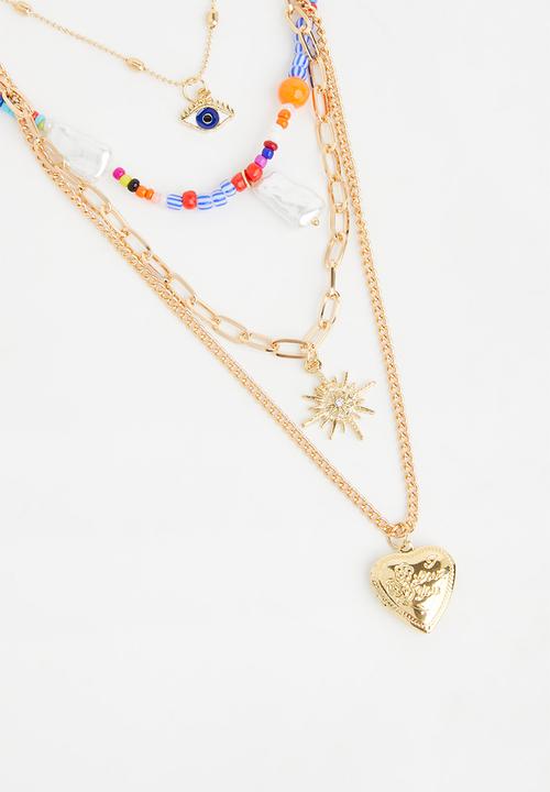 Superbalist - Allie layered necklace - multi