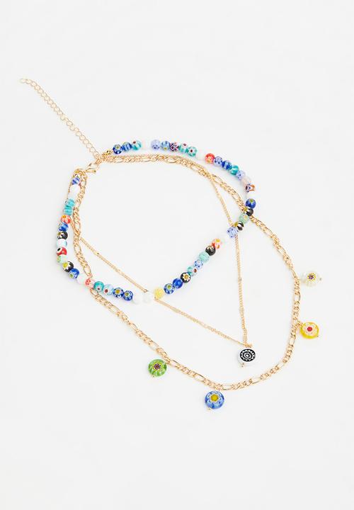 Superbalist - Bailey layered necklace - multi