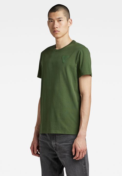 G-STAR - Shield chest high density r t - dk nuri green