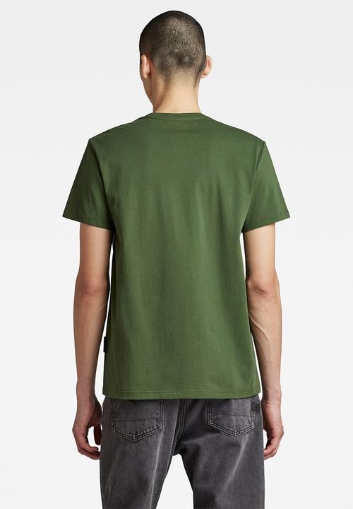G-STAR - Shield chest high density r t - dk nuri green