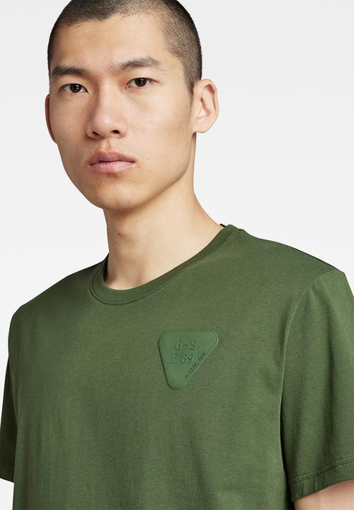G-STAR - Shield chest high density r t - dk nuri green