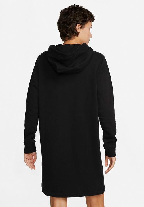 Nike - W nsw club flc dress - black/white