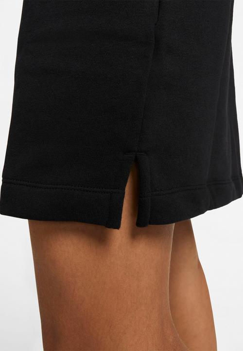 Nike - W nsw club flc dress - black/white