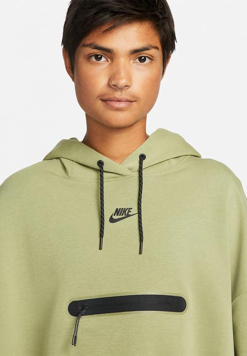 Nike - W nsw tch flc essnl oos po hdy - alligator/black