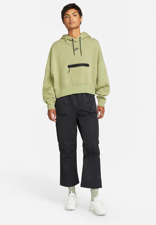 Nike - W nsw tch flc essnl oos po hdy - alligator/black