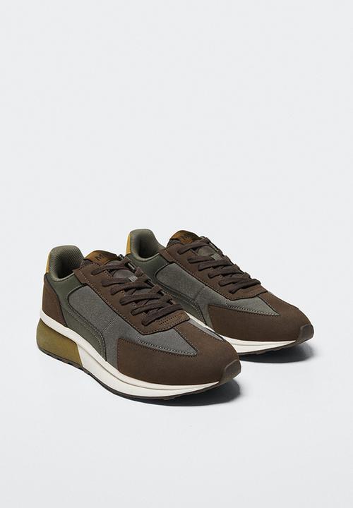 MANGO - Sport shoes rule - beige & khaki