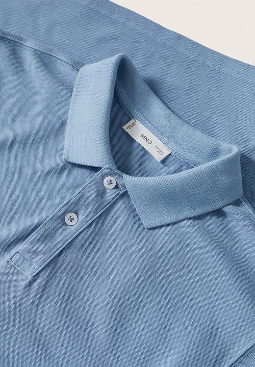 MANGO - Polo shirt polo - blue