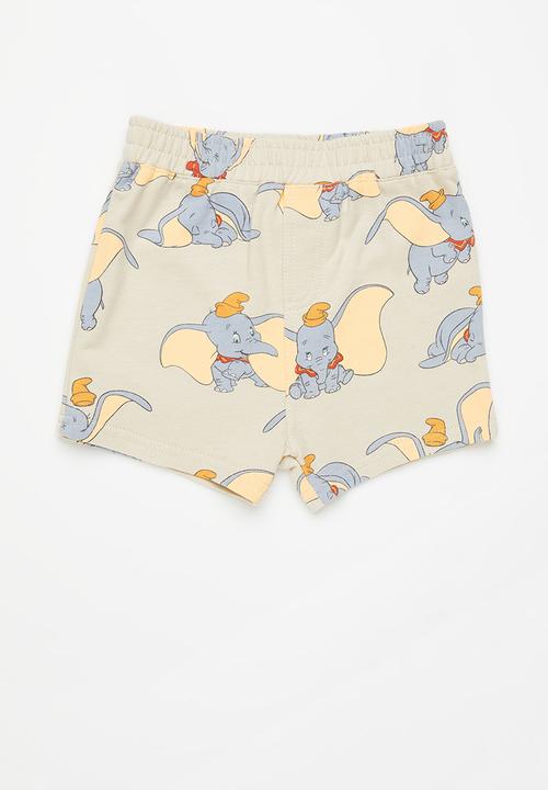 Cotton On - 2 pack frankie short lcn - lcn dis 101 dalmations besties/dumbo flying