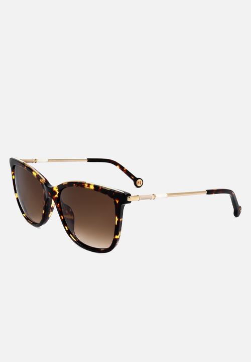 CAROLINA HERRERA - Carolina Herrera SHE Sunglasses - Shiny Dark Havana (Parallel Import)