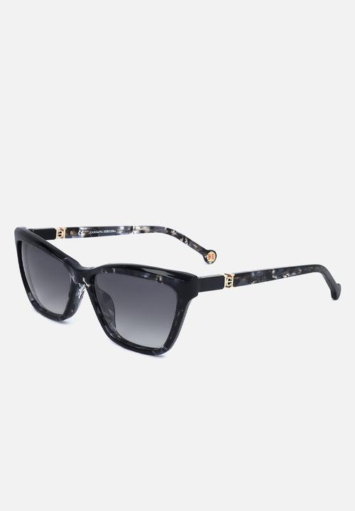 CAROLINA HERRERA - Carolina herrera cah sun she870 0721 56 15 140 sunglasses - shiny havana