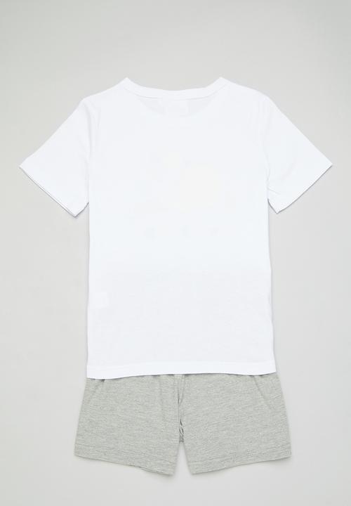 Superbalist - Looney Tunes pj set - white & grey