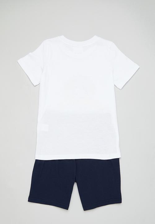Superbalist - Looney Tunes pj set - white & navy 