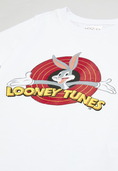Superbalist - Looney Tunes pj set - white & navy 