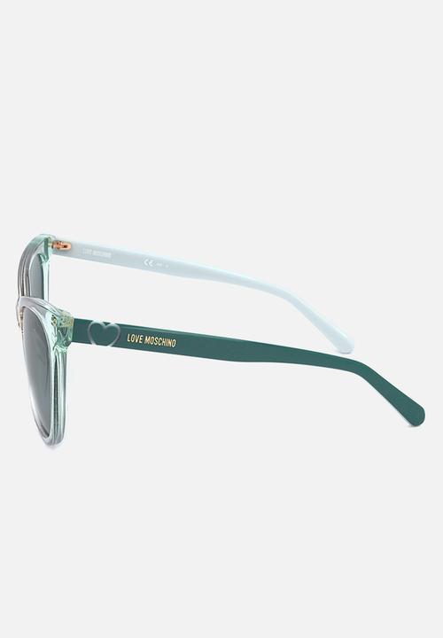 Love Moschino - Love moschino lov sun mol039/s 1bo 56 18 140 sunglasses - beige aqua