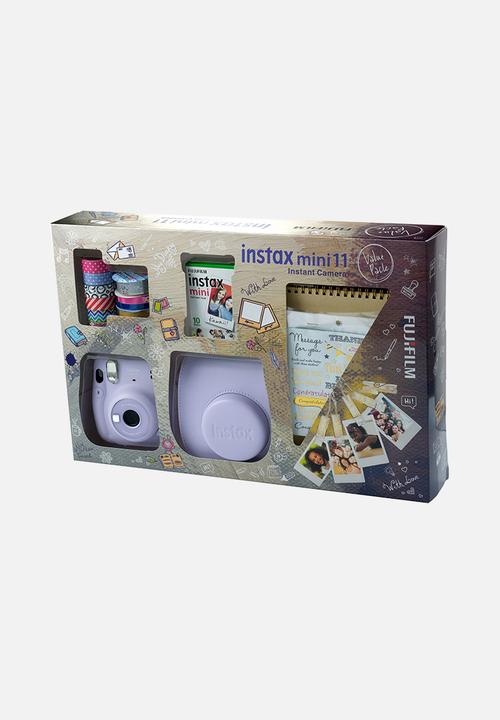 Fujifilm - Instax mini 11 festive value pack - lilac purple