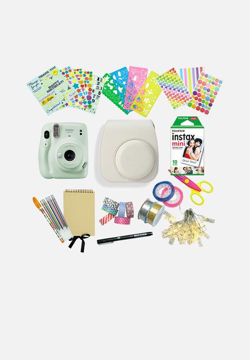 Instax mini 11 festive value pack - green