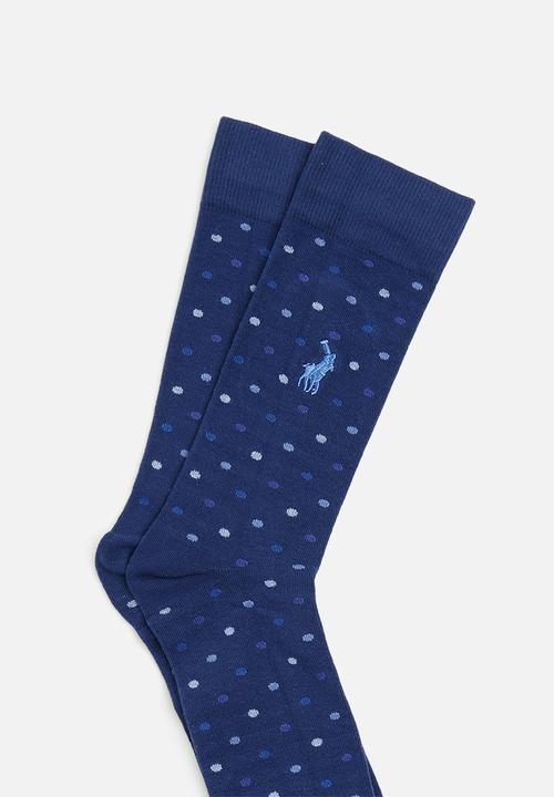 POLO - Multi dots socks - airforce